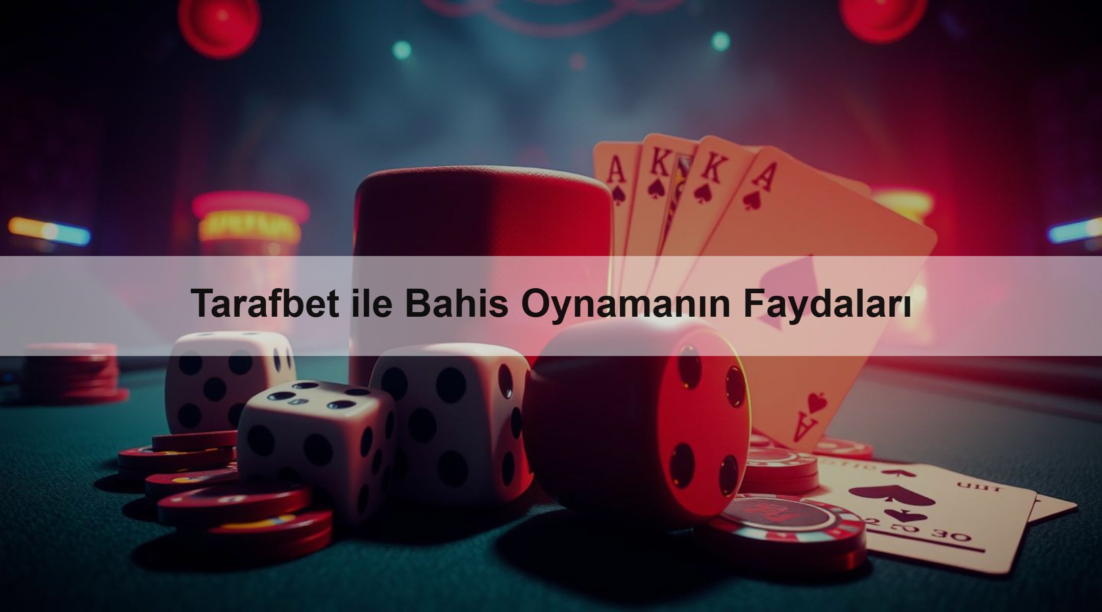 Tarafbet ile Bahis Oynamanın Faydaları 1 Tarafbet ile Bahis Oynamanın Faydaları